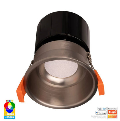 76mm Prime Wifi LED Downlight 12w RGBCW CRI 90+ HV5513RGBCW Havit Lighting - Mases LightingHavit Lighting