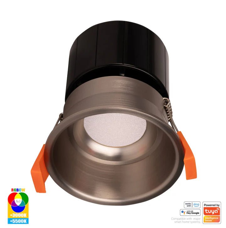 76mm Prime Wifi LED Downlight 12w RGBCW CRI 90+ HV5513RGBCW Havit Lighting