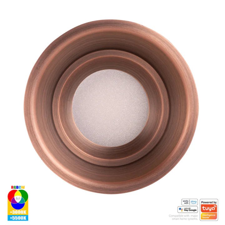 76mm Prime Wifi LED Downlight 12w RGBCW CRI 90+ HV5513RGBCW Havit Lighting