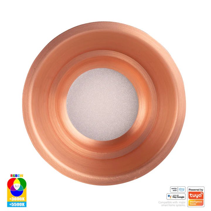 76mm Prime Wifi LED Downlight 12w RGBCW CRI 90+ HV5513RGBCW Havit Lighting
