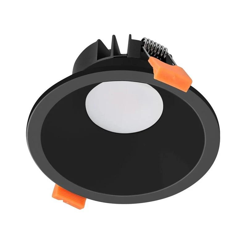 90mm LED Downlight 9w Black, White CCT HV5528T Havit Lighting