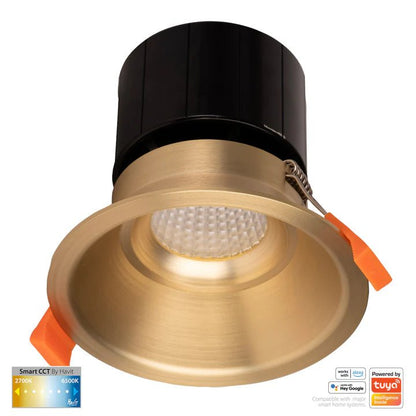 90mm Prime Deep Wifi LED Downlight 12w CCT CRI 90+ HV5514CCT Havit Lighting - Mases LightingHavit Lighting
