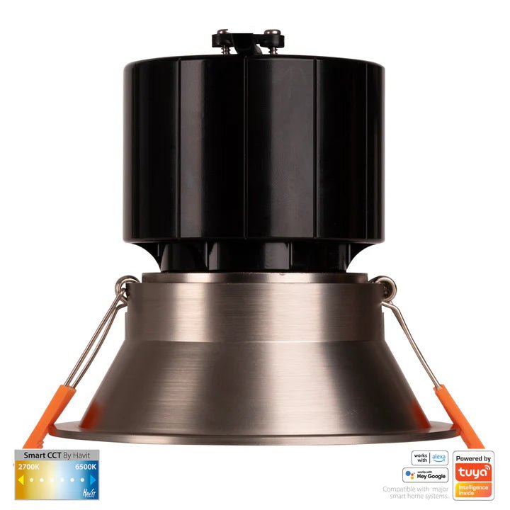 90mm Prime Deep Wifi LED Downlight 12w CCT CRI 90+ HV5514CCT Havit Lighting