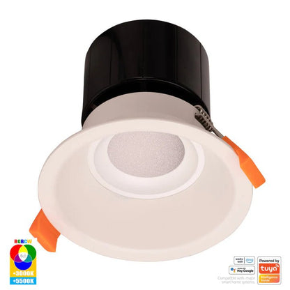 90mm Prime Deep Wifi LED Downlight 12w RGBCW CRI 90+ HV5514RGBCW Havit Lighting - Mases LightingHavit Lighting