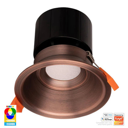 90mm Prime Deep Wifi LED Downlight 12w RGBCW CRI 90+ HV5514RGBCW Havit Lighting - Mases LightingHavit Lighting