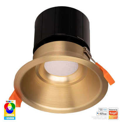 90mm Prime Deep Wifi LED Downlight 12w RGBCW CRI 90+ HV5514RGBCW Havit Lighting - Mases LightingHavit Lighting