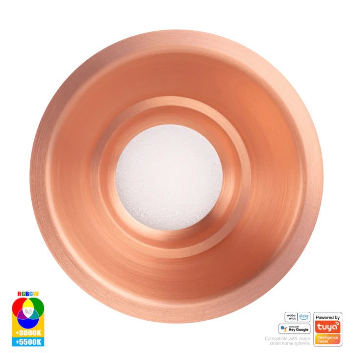 90mm Prime Deep Wifi LED Downlight 12w RGBCW CRI 90+ HV5514RGBCW Havit Lighting