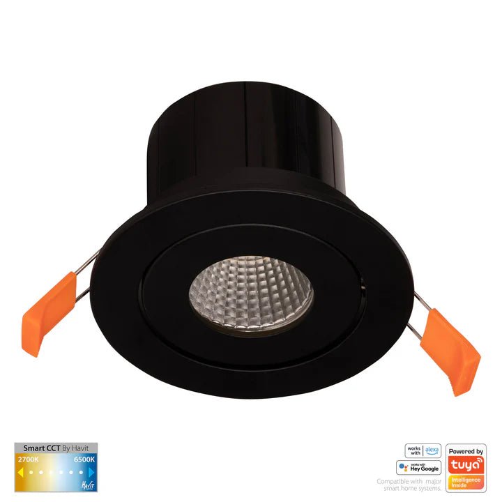 90mm Prime Wifi LED Downlight 12w CCT CRI 90+ HV5512CCT Havit Lighting - Mases LightingHavit Lighting