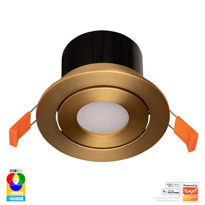 90mm Prime Wifi LED Downlight 12w RGBCW CRI 90+ HV5512RGBCW Havit Lighting - Mases LightingHavit Lighting