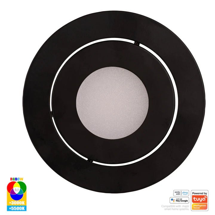 90mm Prime Wifi LED Downlight 12w RGBCW CRI 90+ HV5512RGBCW Havit Lighting - Mases LightingHavit Lighting
