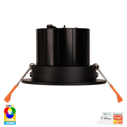 90mm Prime Wifi LED Downlight 12w RGBCW CRI 90+ HV5512RGBCW Havit Lighting - Mases LightingHavit Lighting