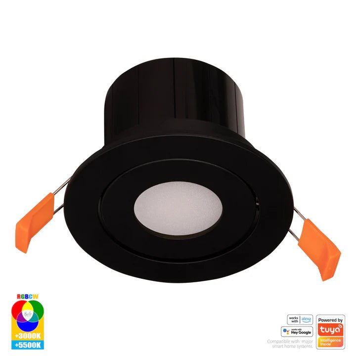 90mm Prime Wifi LED Downlight 12w RGBCW CRI 90+ HV5512RGBCW Havit Lighting - Mases LightingHavit Lighting