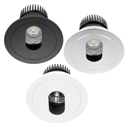 92mm LED Downlight 10w Black, Silver, White 2.7k/3k/4k/5k/Vivid CRI 90+ XDI10 Trend Lighting - Mases LightingTrend Lighting