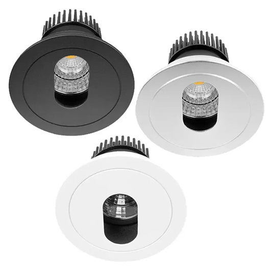 92mm LED Downlight 10w Black, Silver, White 2.7k/3k/4k/5k/Vivid CRI 90+ XDI10 Trend Lighting - Mases LightingTrend Lighting