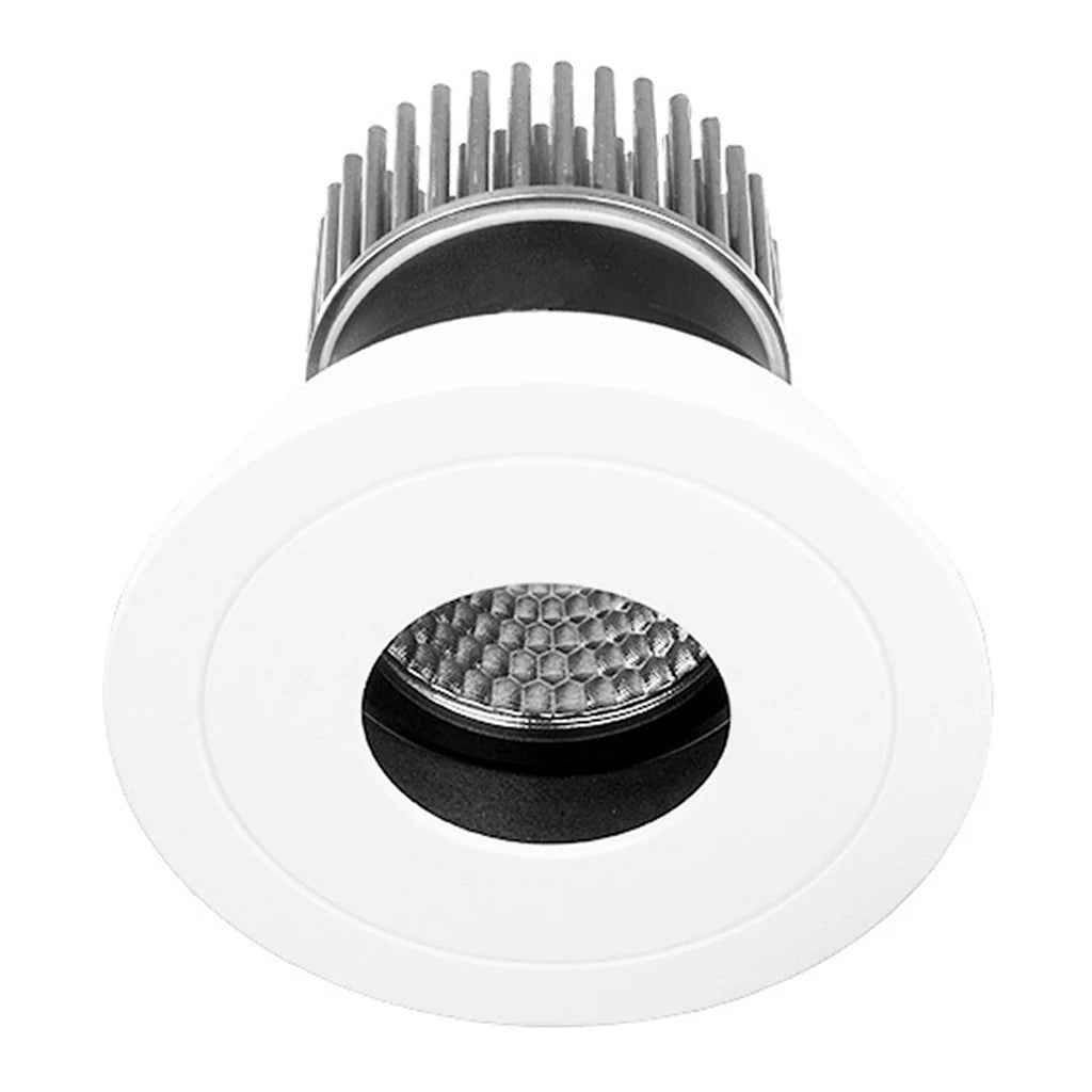 92mm LED Downlight 10w Black, White 2.7k/3k/4k CRI 90+ P12H Trend Lighting