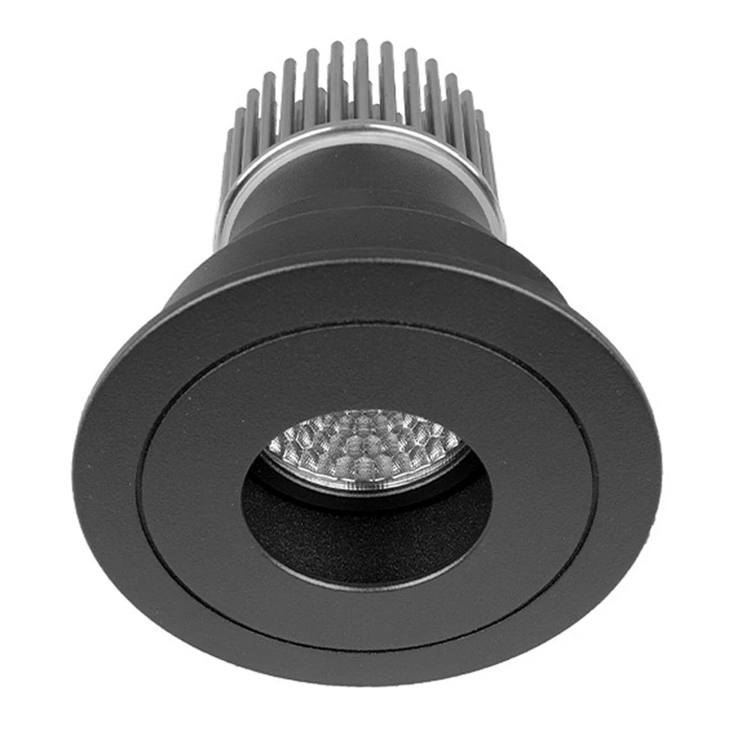 92mm LED Downlight 10w Black, White 2.7k/3k/4k CRI 90+ P12H Trend Lighting