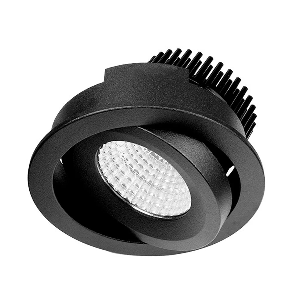 92mm LED Downlight 9w Black, White 3k, 4k CRI 90+ RDC8 Trend Lighting (10 Pack)