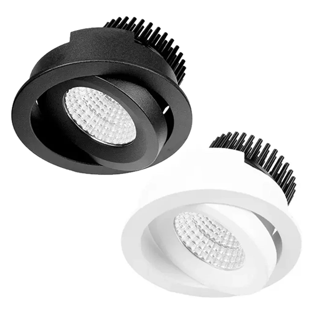 92mm LED Downlight 9w Black, White 3k, 4k CRI 90+ RDC8 Trend Lighting - Mases LightingTrend Lighting