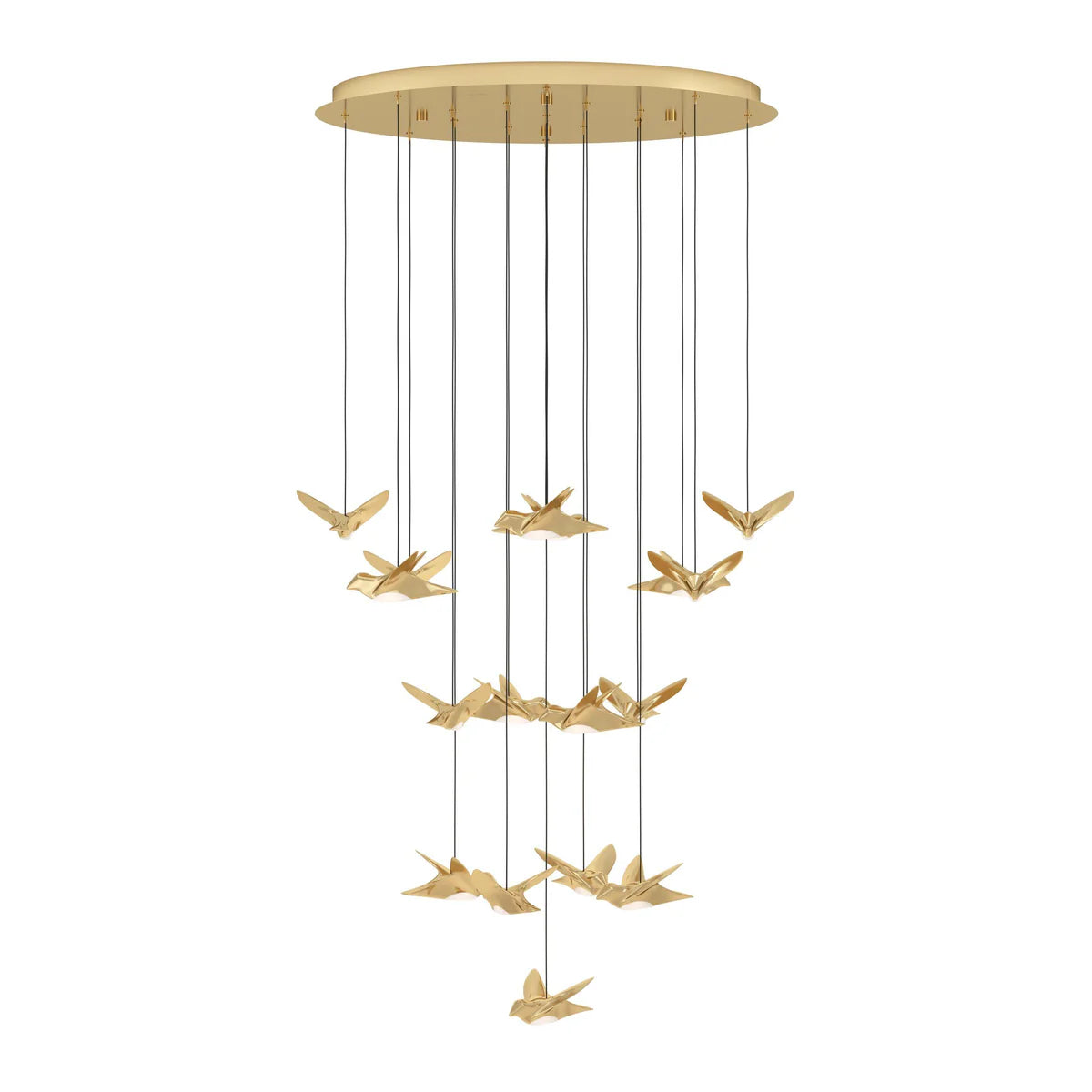 Eglo Paratebueno 780mm Pendant Light Brass - 390398
