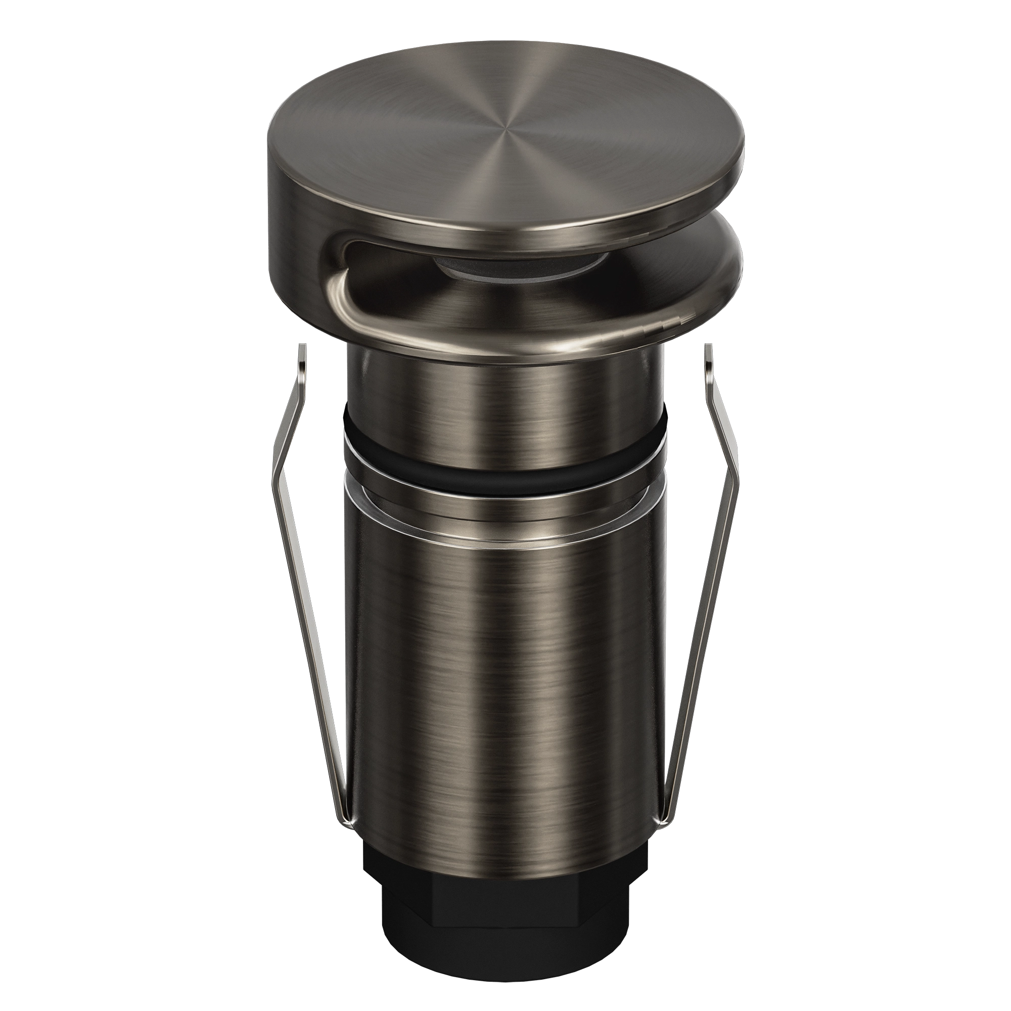 Domus Emit 25mm TRIO LED Inground Deck Light — Antique Brass, Black, Brushed Brass or Stainless Steel