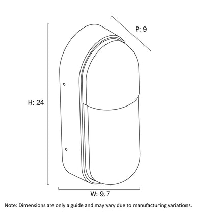 Telbix Hull Exterior Wall Light