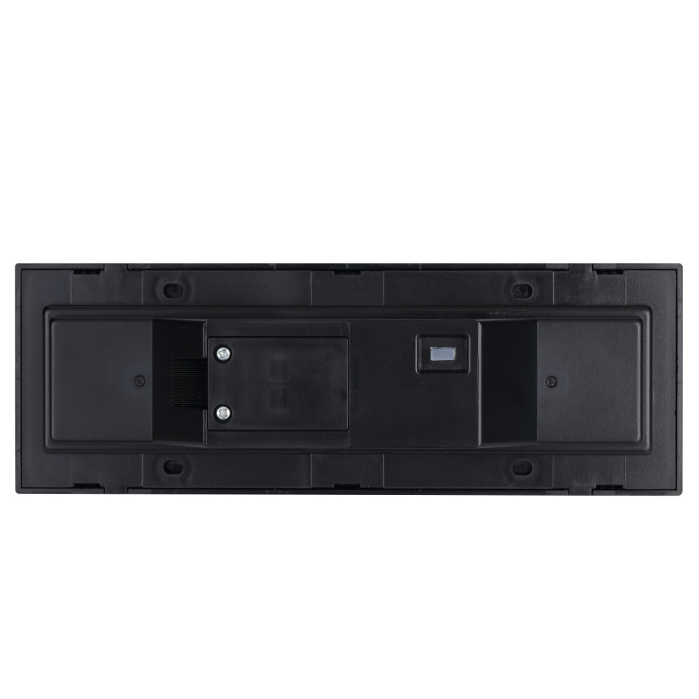 Telbix Ingar 6W LED Antiglare Brick Light Black / Tri-Colour