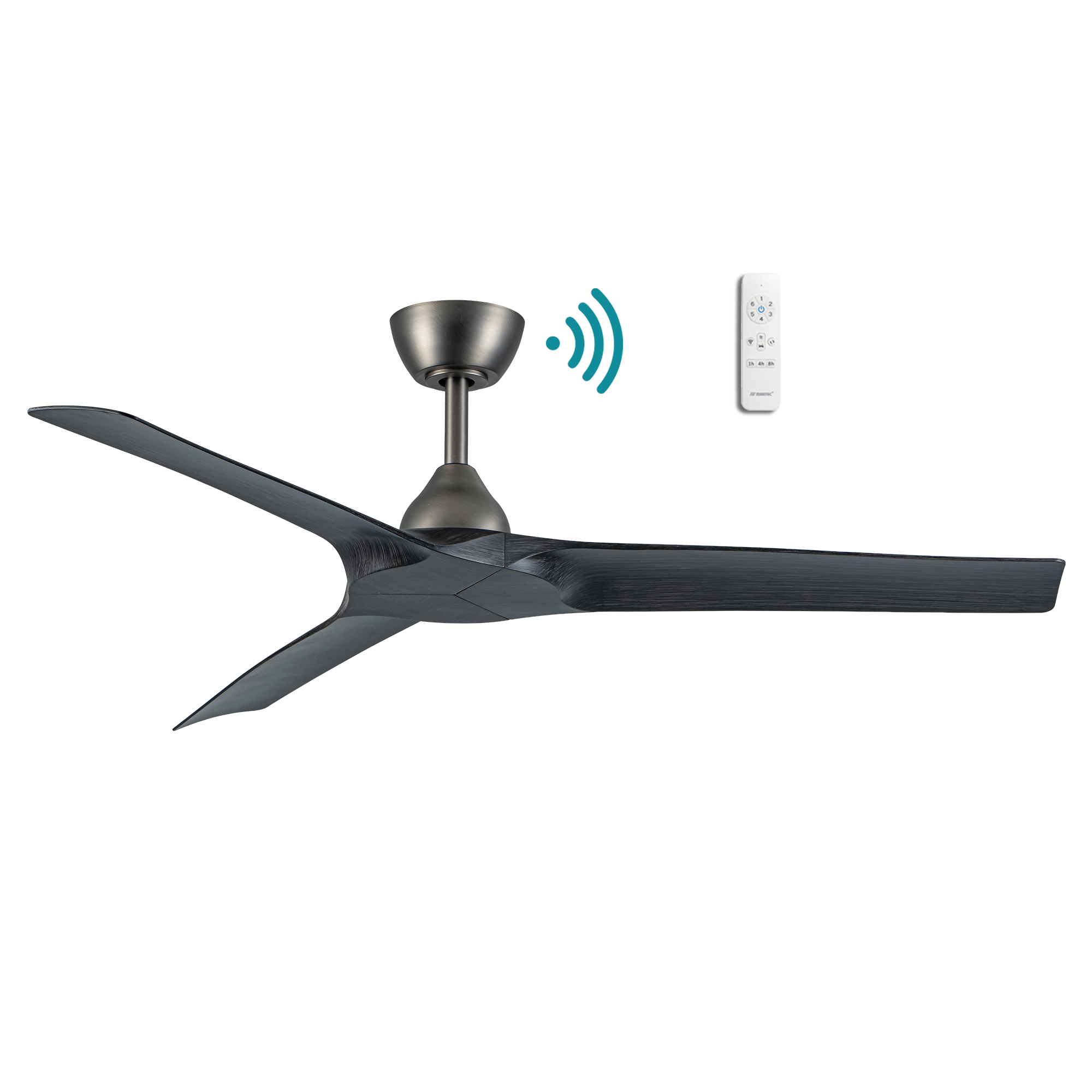 Alpine DC 52″ Smart Ceiling Fan With WIFI Remote Control with Light or Without Light