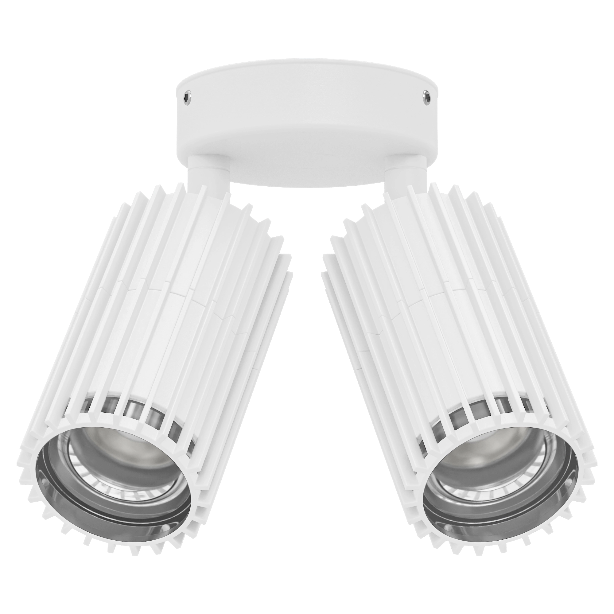 Domus Stria 2 ADJ Textured White