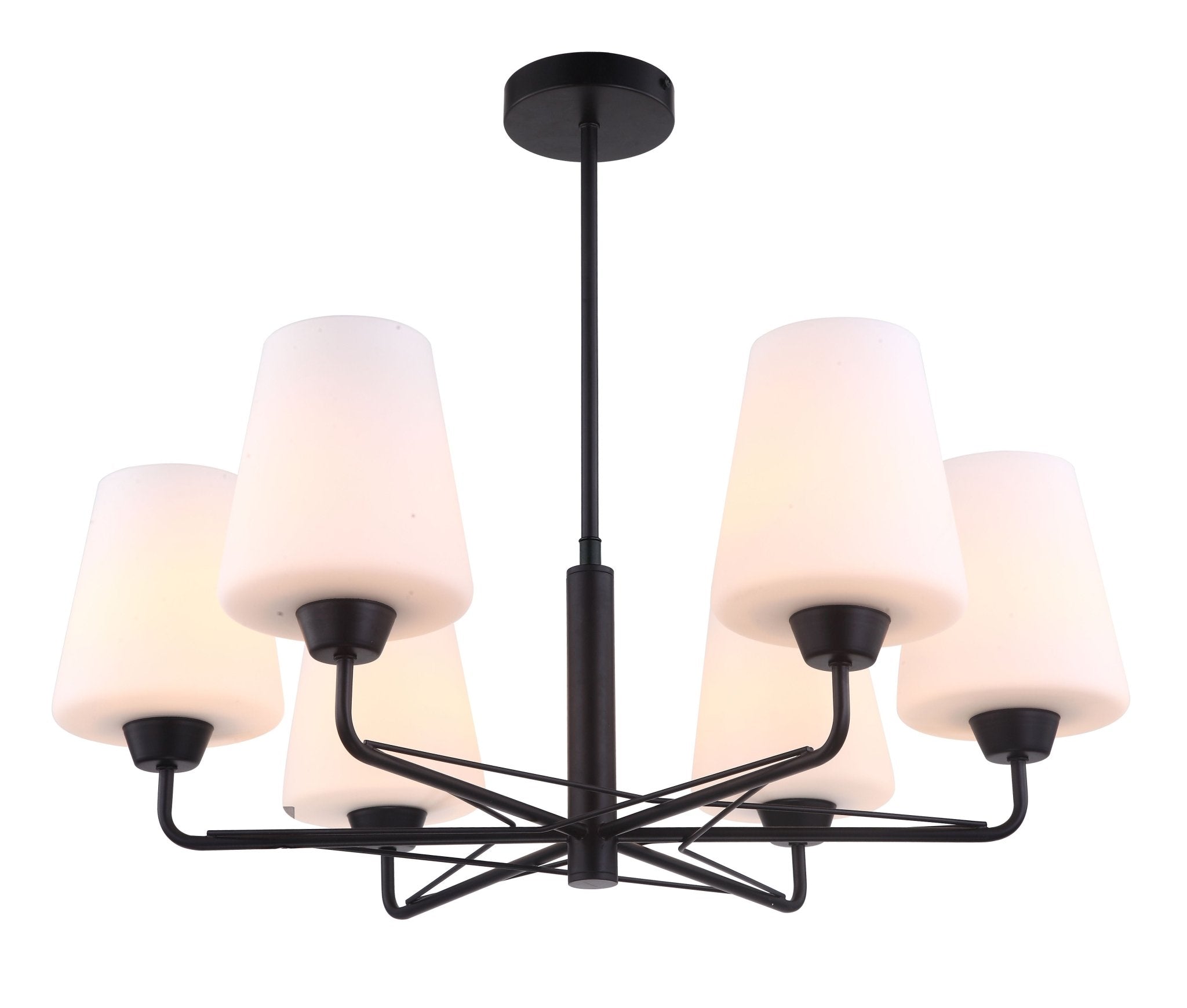 ABBEY Interior Pendant Light Matt Gold/ Matt Black ABBEY2 CLA Lighting