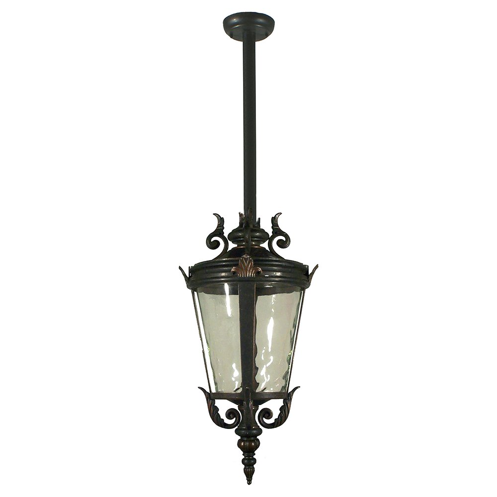 Albany Medium ROD Antique Bronze Pendant Light - Mases LightingLode Lighting