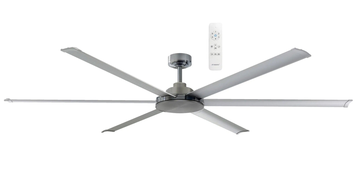 Albatross II DC 65″, 72″or 84″ Smart Ceiling Fan With WIFI Remote Control - Mases LightingMartec