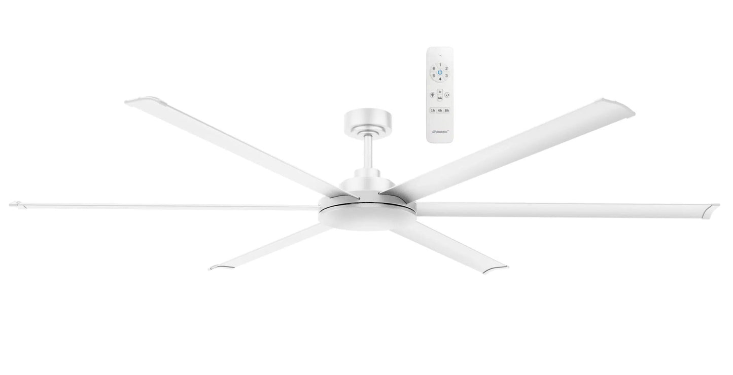 Albatross II DC 65″, 72″or 84″ Smart Ceiling Fan With WIFI Remote Control - Mases LightingMartec