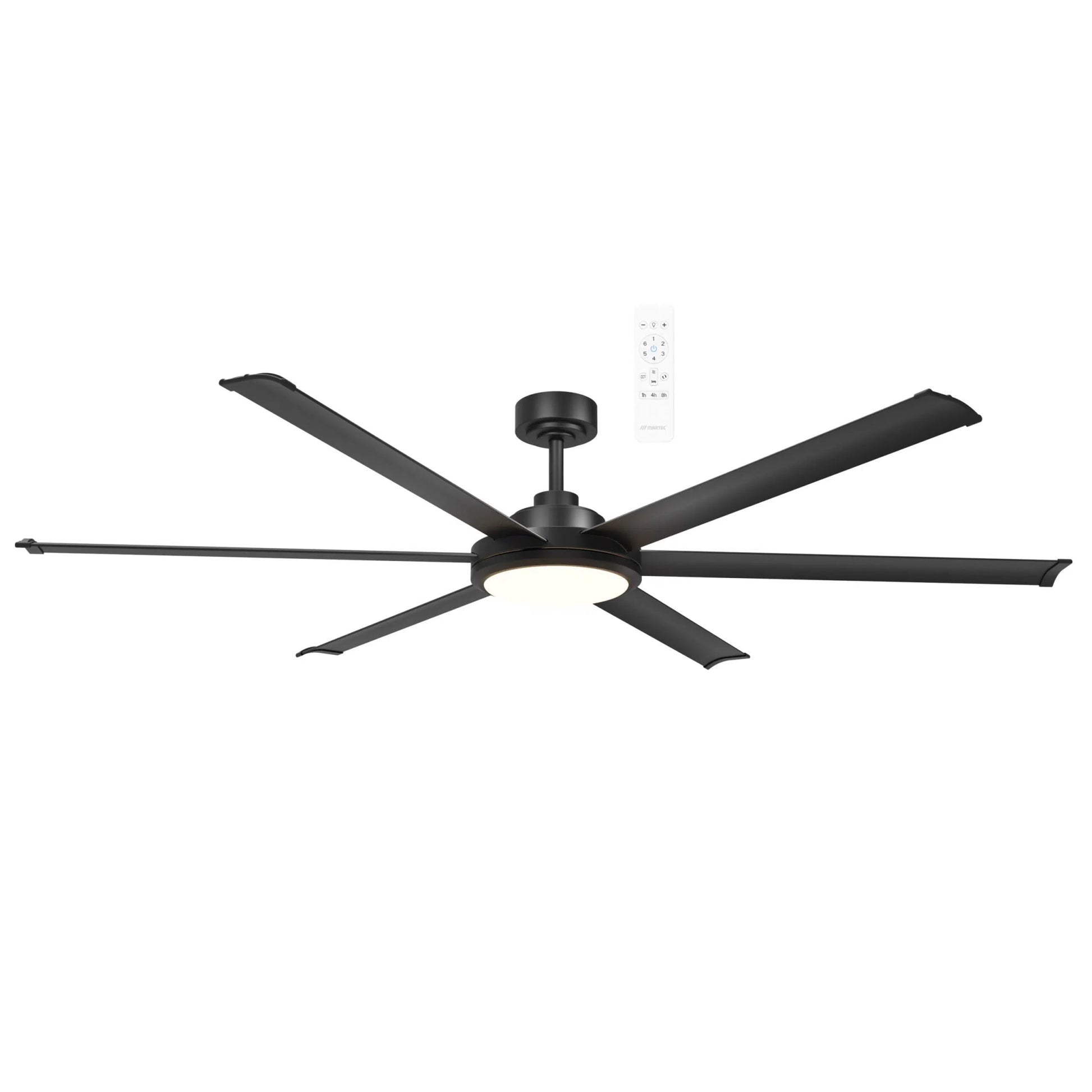 Martec Albatross II DC 72-inch smart WiFi ceiling fan with LED light — Martec