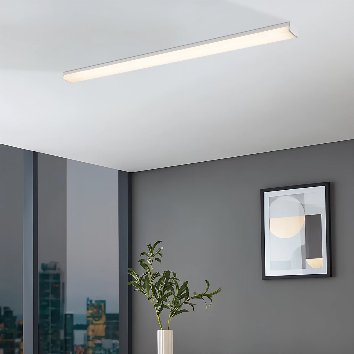 Anka LED 600mm and 1200mm Batten 18W 36W Available in Black and White