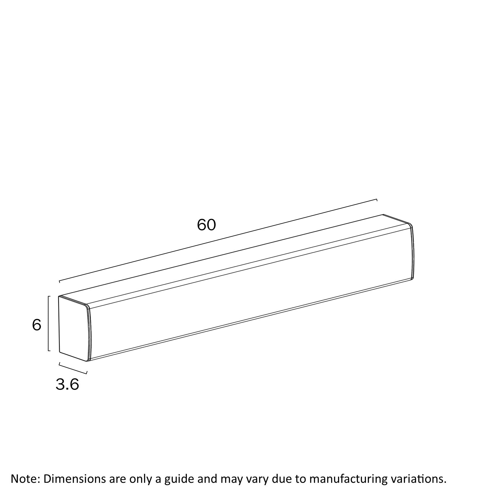 Anka LED 600mm and 1200mm Batten 18W 36W Available in Black and White