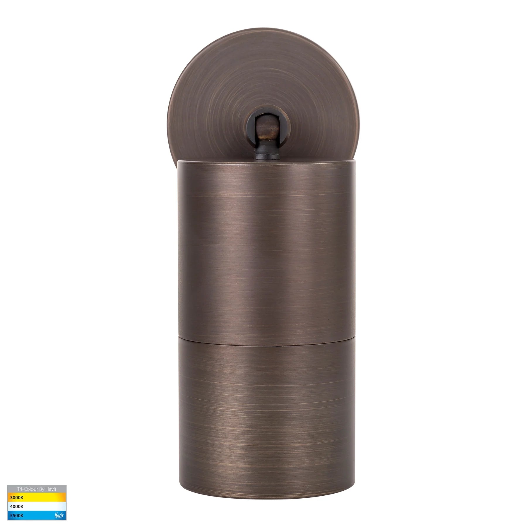 Antique Brass LED Adjustable Wall Light Tri - Colour Havit Lighting - HV1295T - HV1297T - Mases LightingHavit Lighting