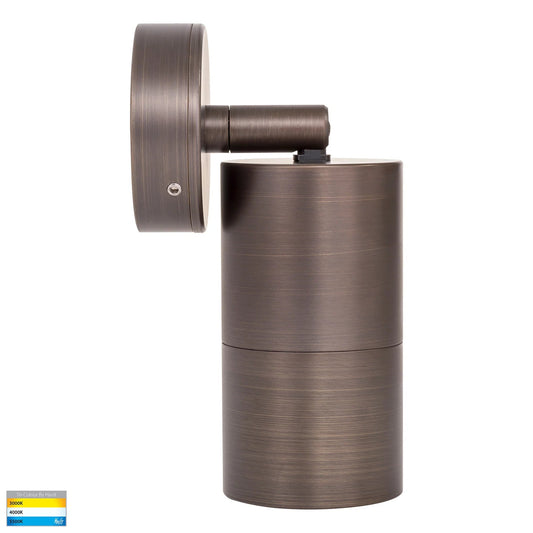 Antique Brass LED Adjustable Wall Light Tri - Colour Havit Lighting - HV1295T - HV1297T - Mases LightingHavit Lighting