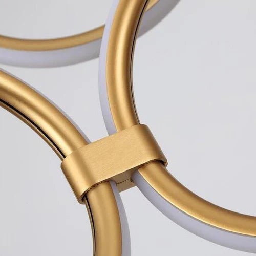 ARAS Modern LED Pendant Ball Light 160W Brass | Lighting Creations