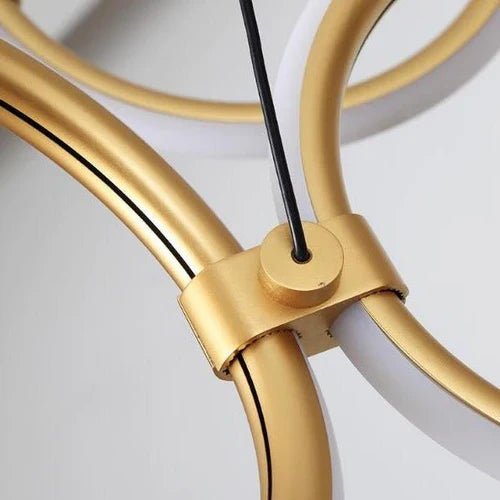 ARAS Modern LED Pendant Ball Light 160W Brass | Lighting Creations