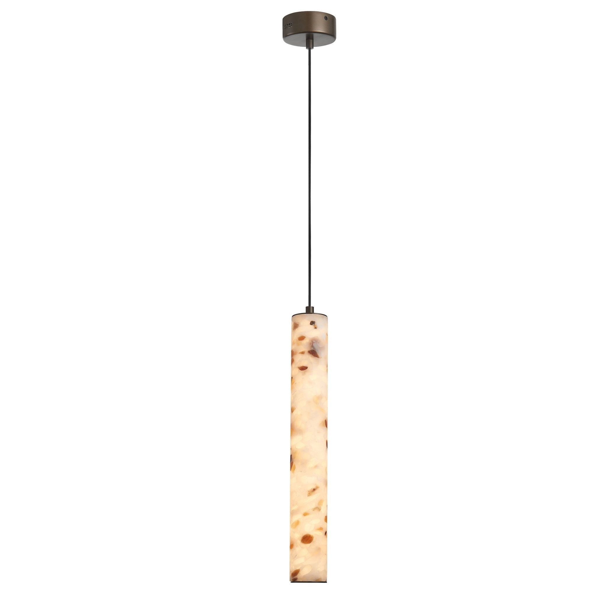 Aris Minimalist Marble Pendant Light | Lighting Creations