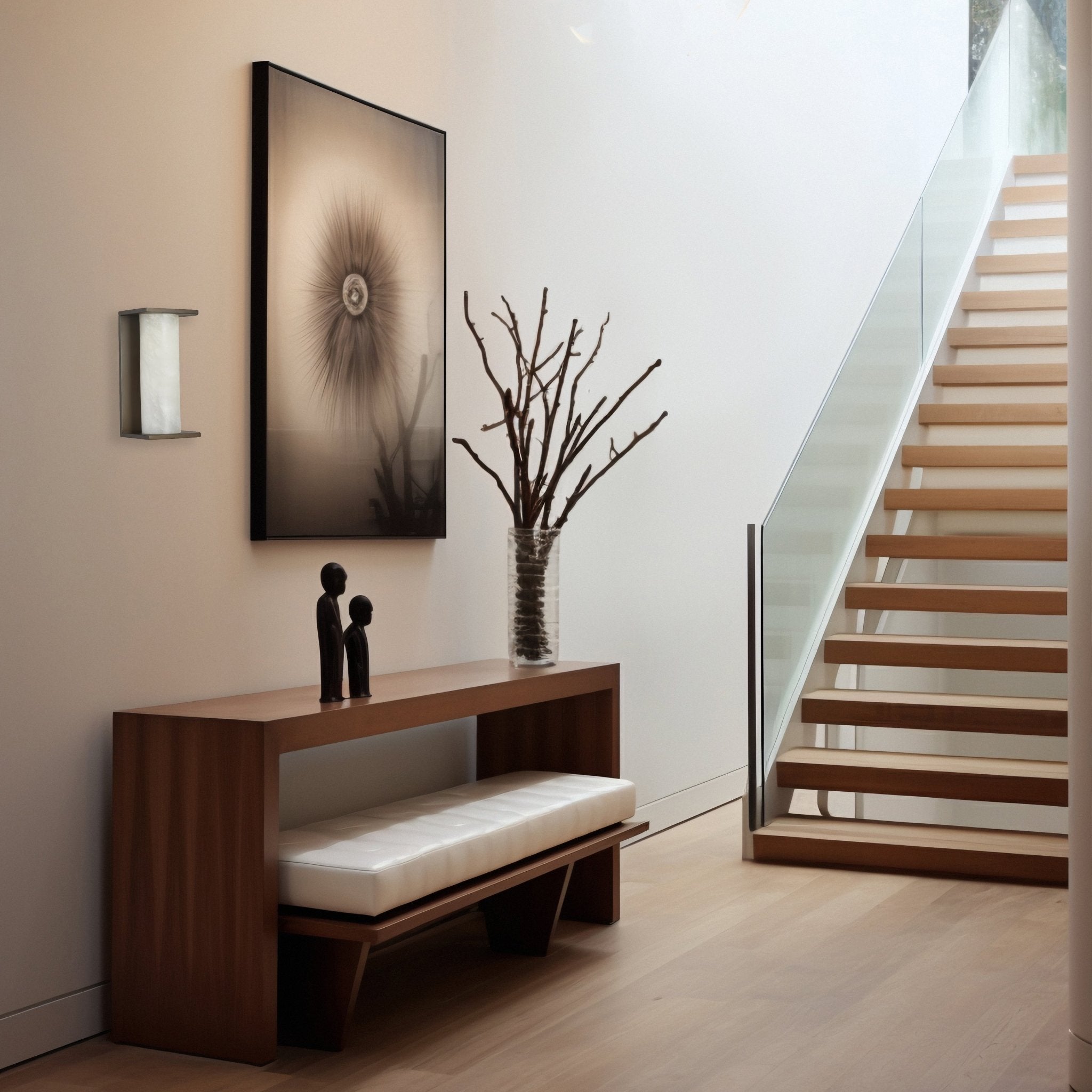 Aurelia Outdoor and Interior Marble Wall Light | Lighting Creations