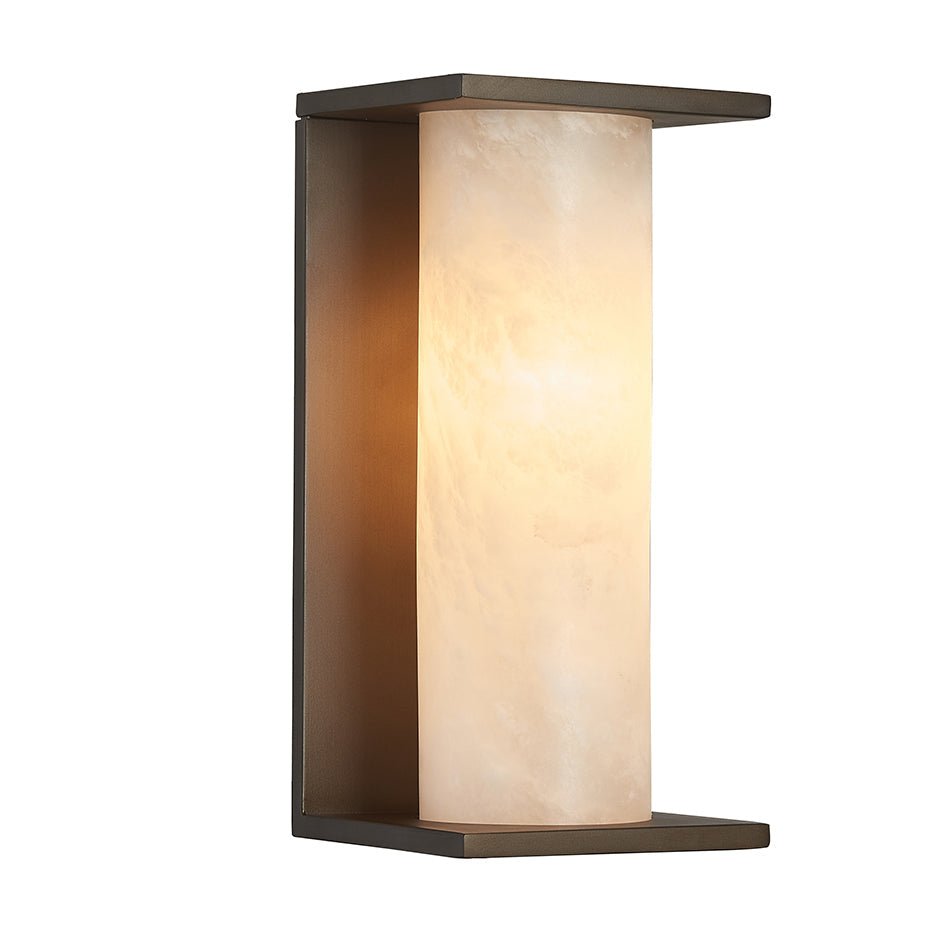 Aurelia Outdoor and Interior Marble Wall Light | Lighting Creations