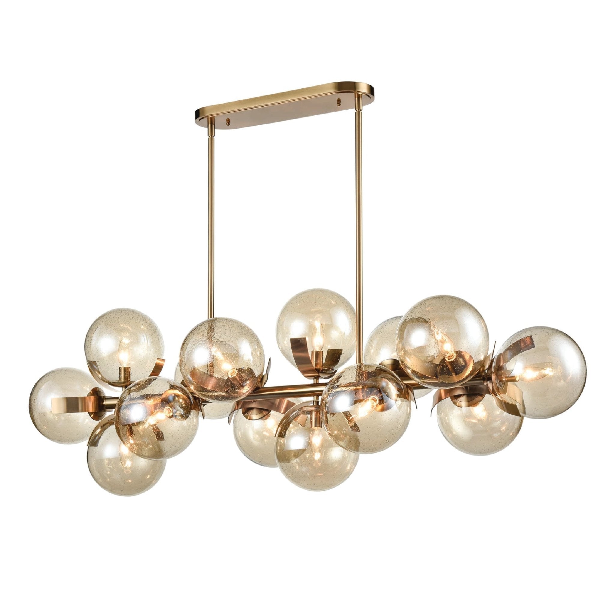 Aurora Pendant Light in Black or Brass | Lighting Creations - Mases LightingLighting Creations