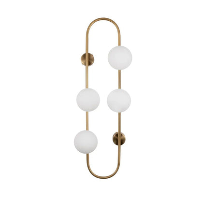 BACH Large Wall Light in Matte Black or Brass | Lighting Creations - Mases LightingLighting Creations