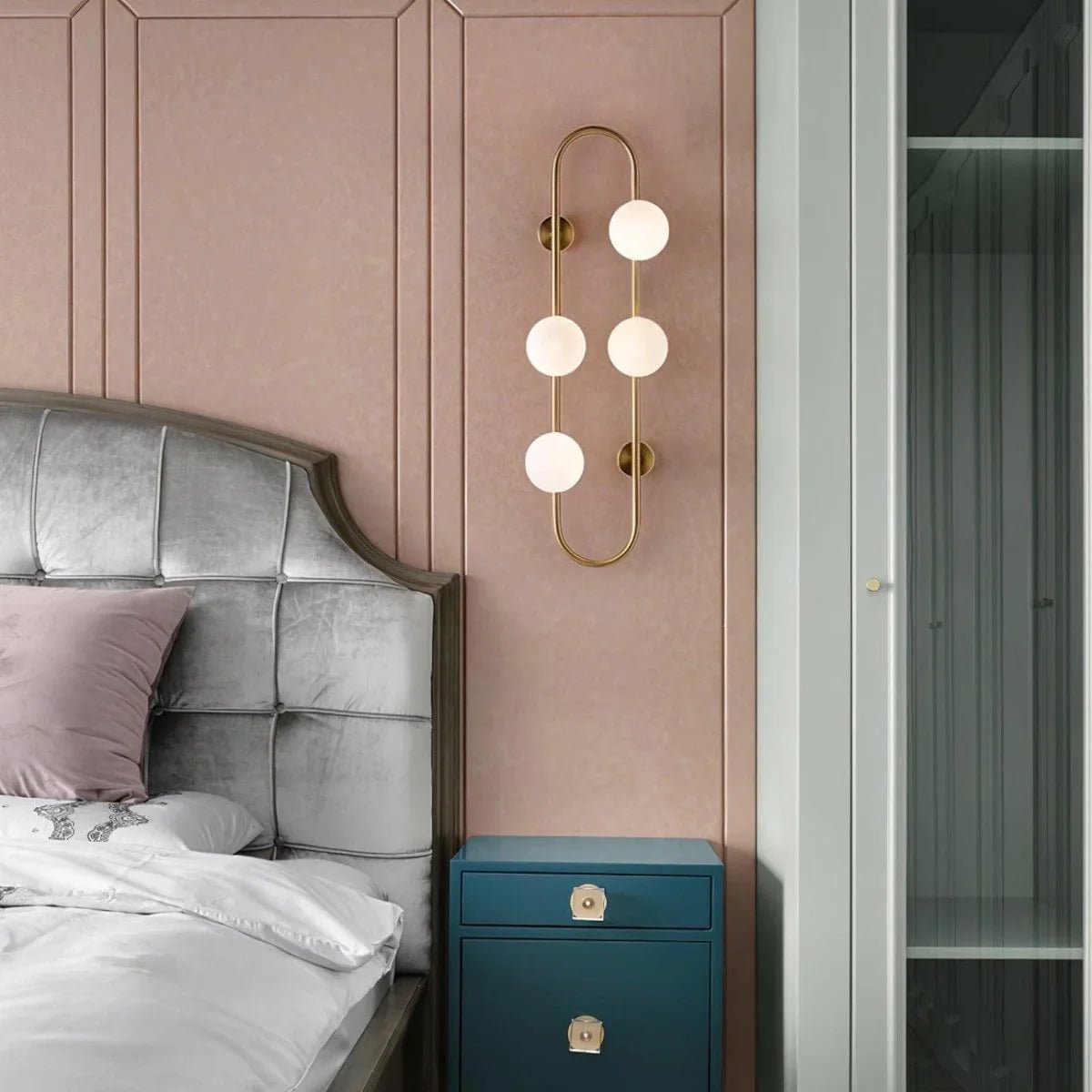 BACH Large Wall Light in Matte Black or Brass | Lighting Creations - Mases LightingLighting Creations