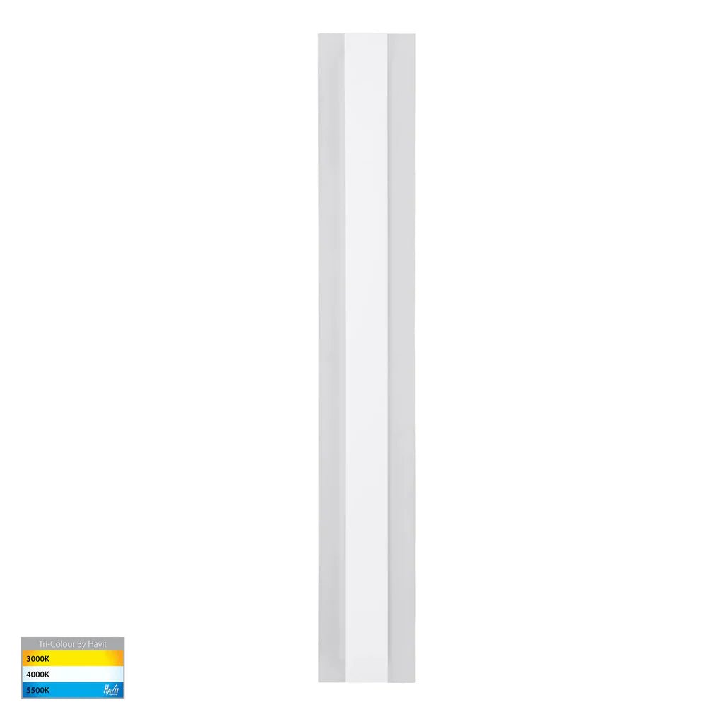 Barline Outdoor LED Wall Light 600mm in Black, White Havit Lighting - HV3582T - Mases LightingHavit Lighting