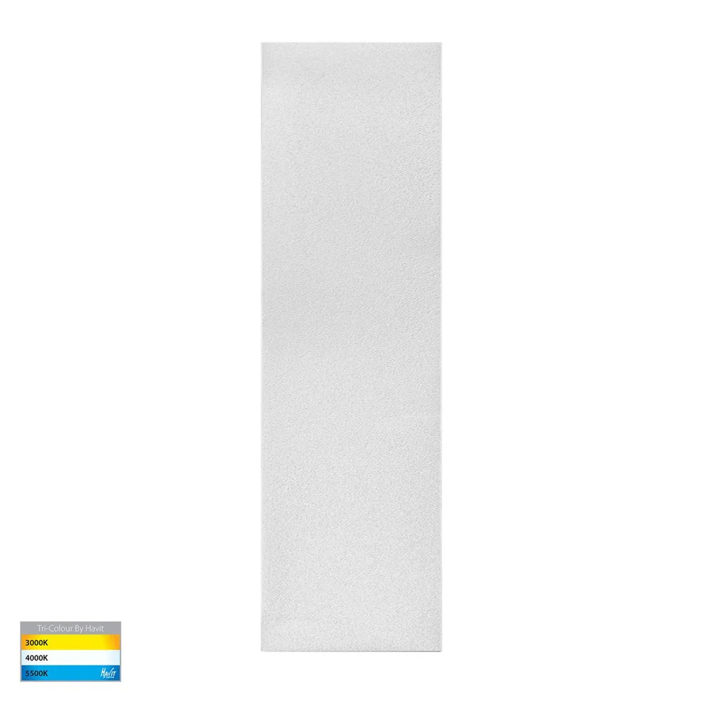 Barline Shadow Outdoor LED Wall Light 300mm in Black, White Havit Lighting - HV3571T - Mases LightingHavit Lighting