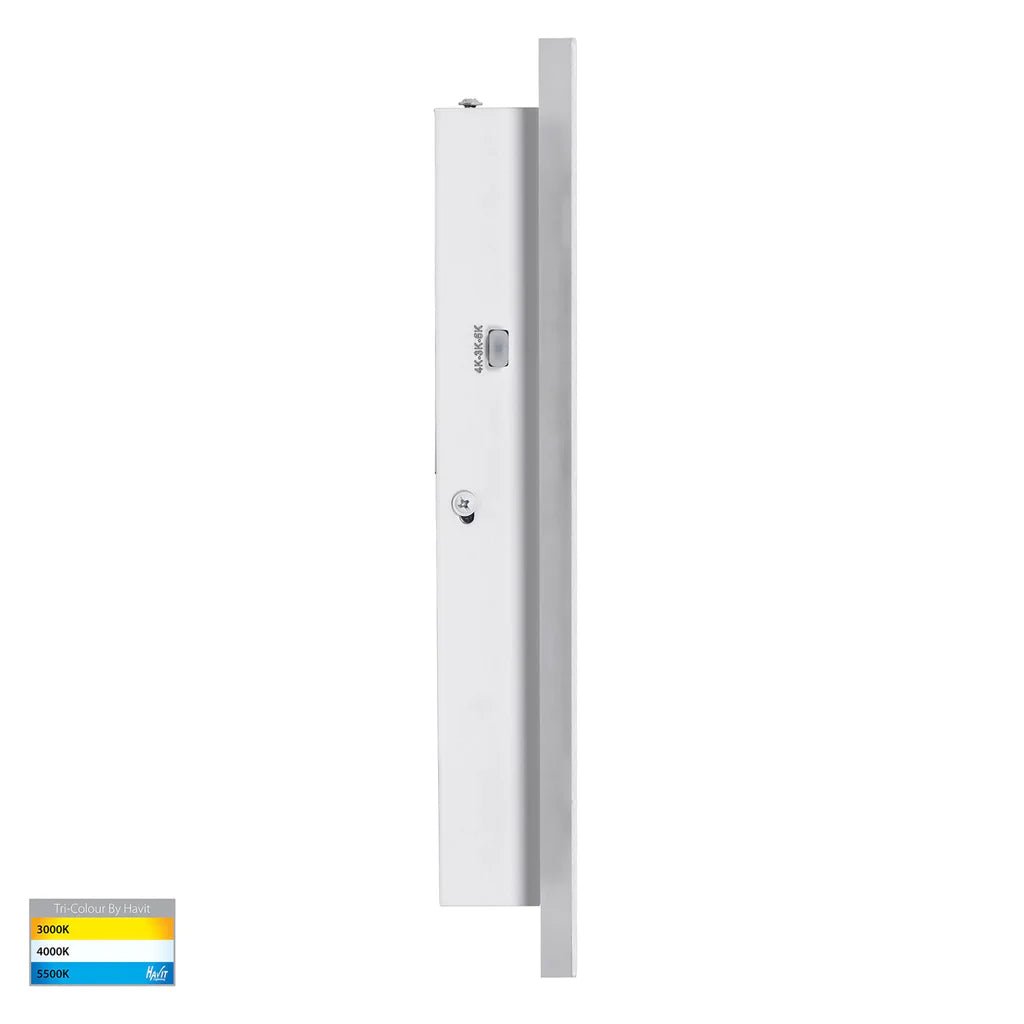 Barline Shadow Outdoor LED Wall Light 300mm in Black, White Havit Lighting - HV3571T - Mases LightingHavit Lighting
