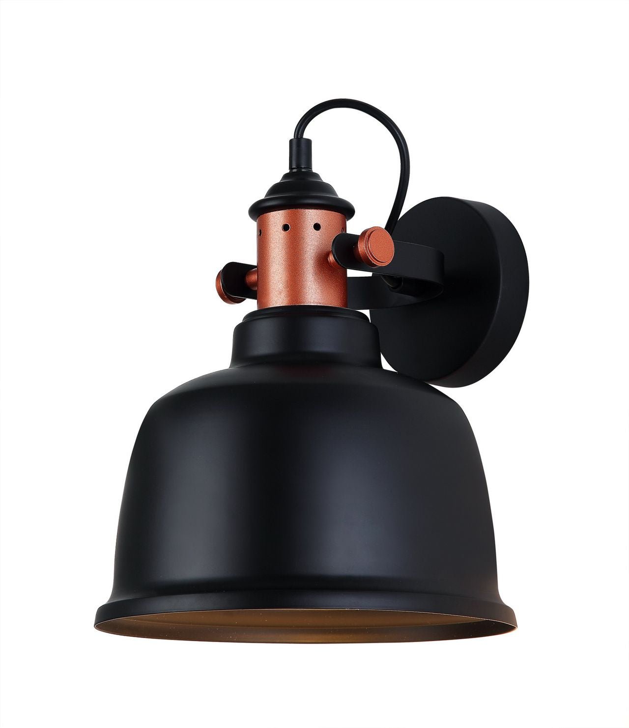 Bell Shape Wall Light Black - Alta2W