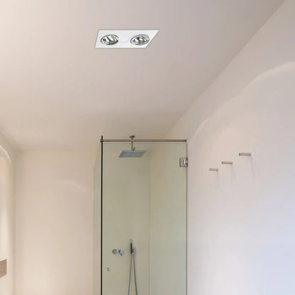 Brilliant White Horizon 2 Light Bathroom Mate - Mases LightingBrilliant Lighting